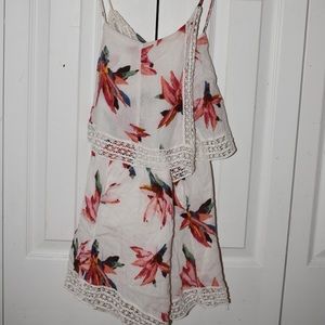 Abercrombie and Fitch floral romper